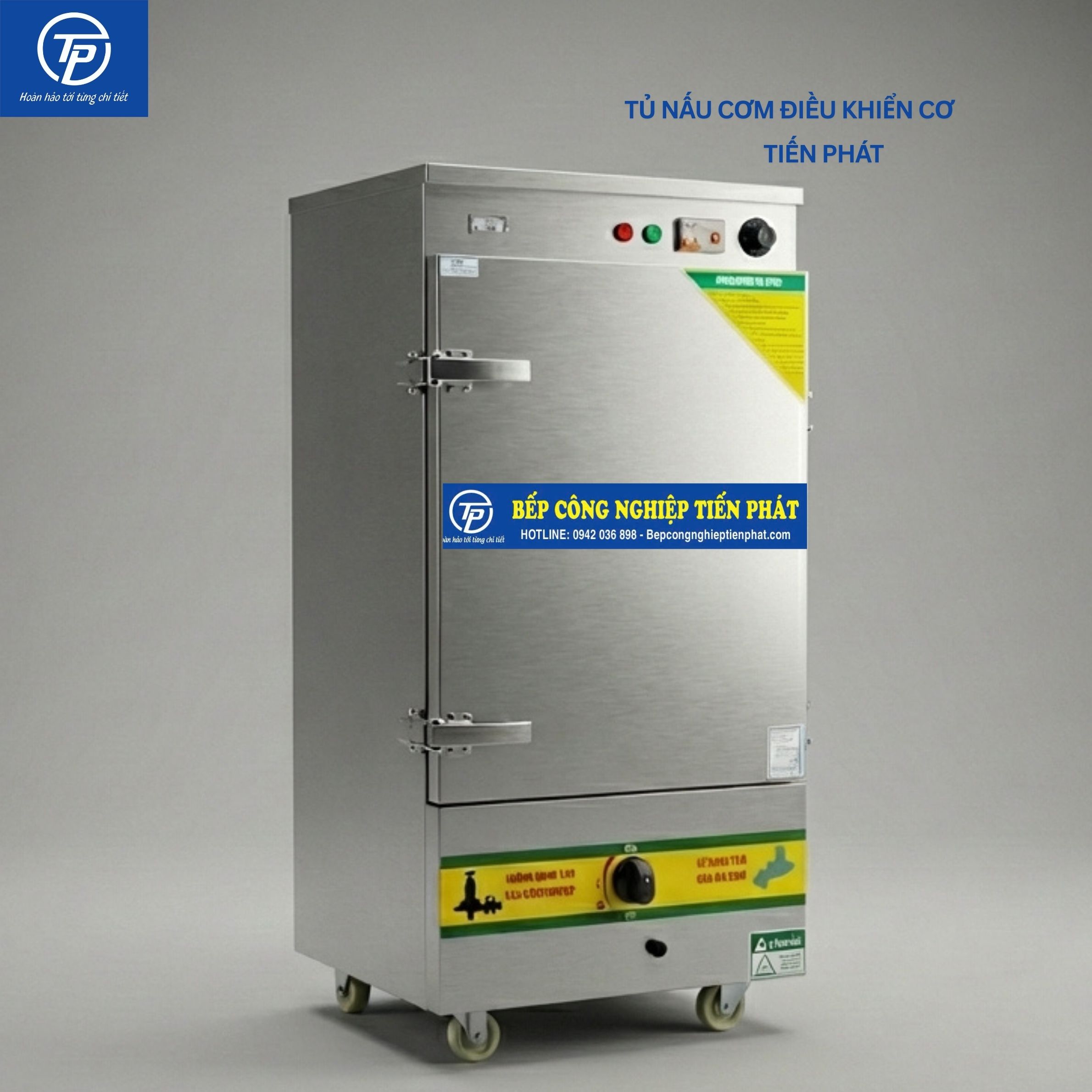 Tủ Nấu Cơm Điều Khiển Cơ 6 Khay